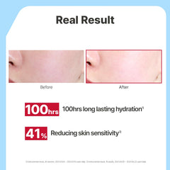 Illiyoon crema extendida en brazo mostrando absorción y suavidad