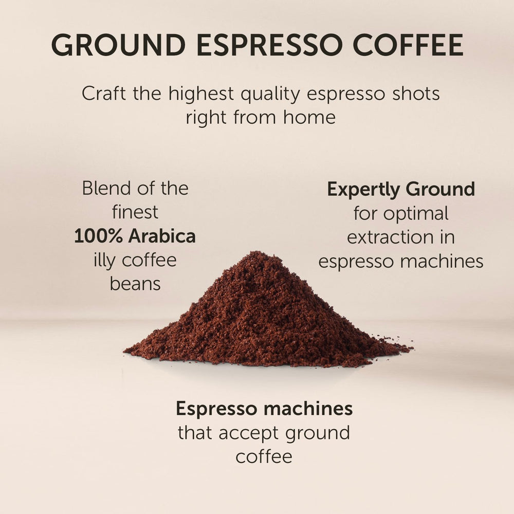 illy comparación de tamaño 8.8 oz para entender la porción