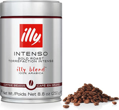 illy empaque frontal mostrando marca y estilo, ideal para identificar producto