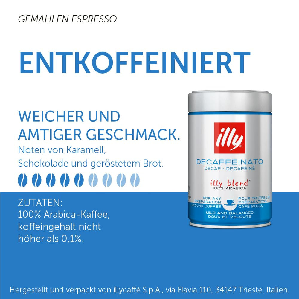 illy primer plano del molido revela textura fina y extracción consistente