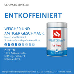 illy primer plano del molido revela textura fina y extracción consistente