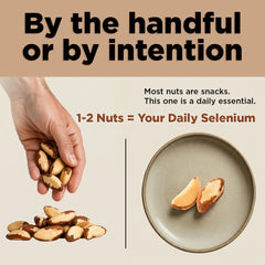 I'm A Nut close-up textura de nueces mostrando frescura natural