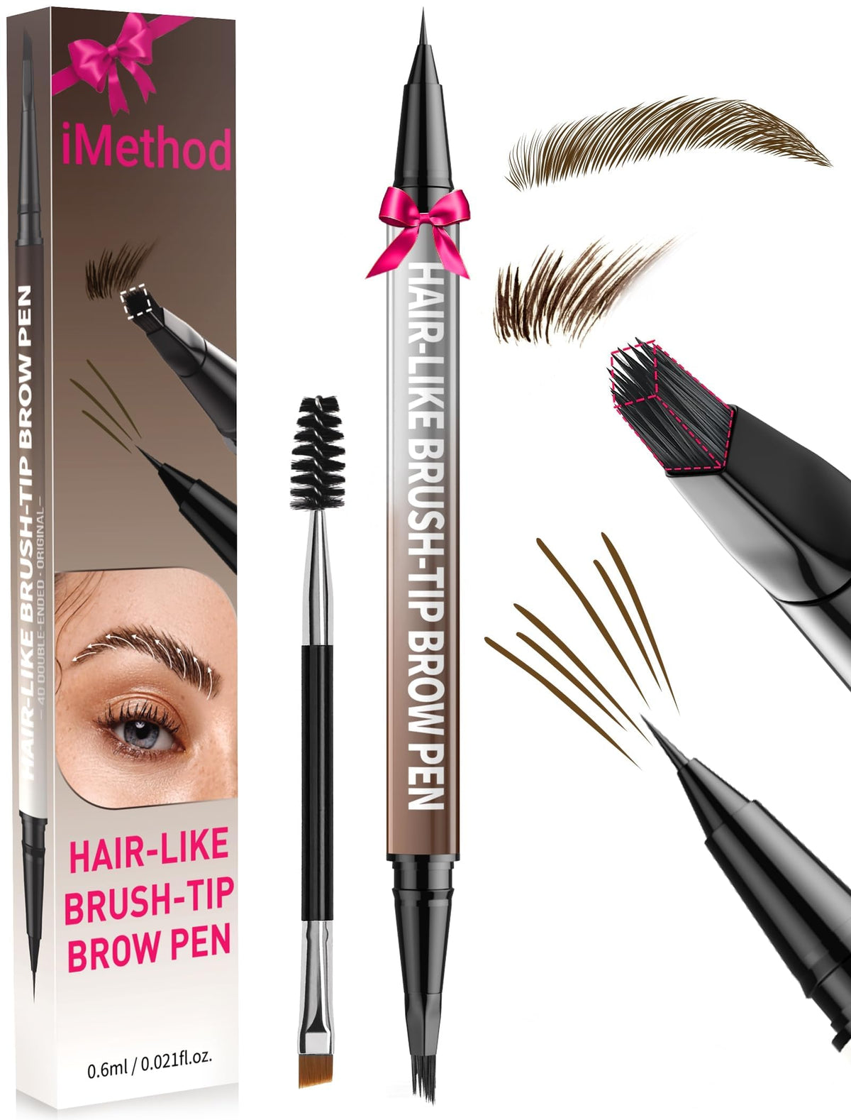 iMethod empaque frontal mostrando el lápiz y beneficio práctico
