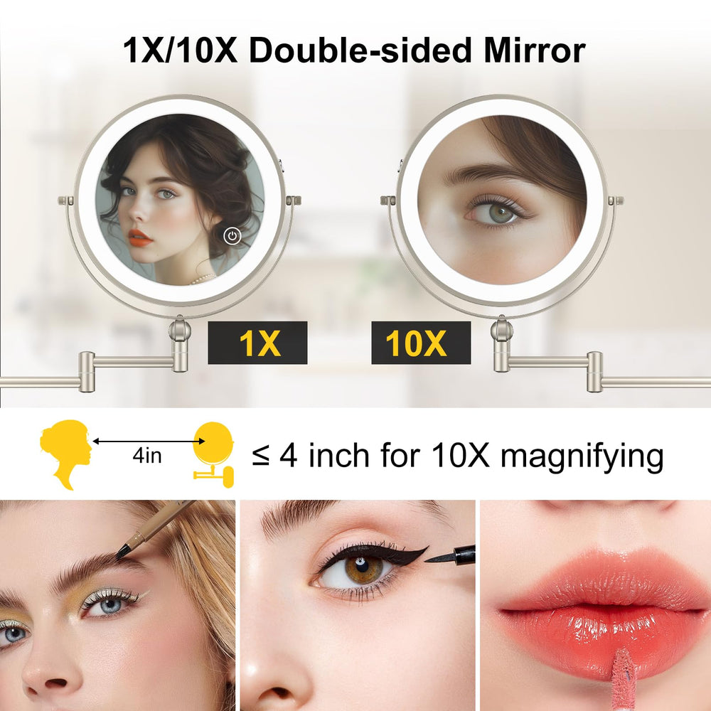 IMIKONA cara 10x en primer plano, precisión en detalles de belleza
