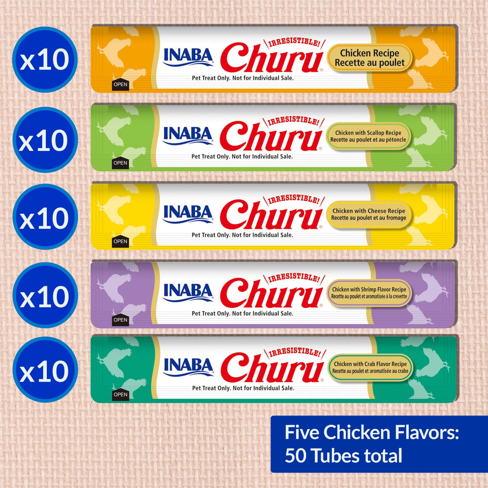 INABA Churu etiqueta de ingredientes, transparencia en componentes