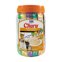 INABA Churu pack frontal, presentación clara y atractiva