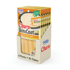 INABA paquete frontal mostrando 24 tubos y beneficio de hidratación