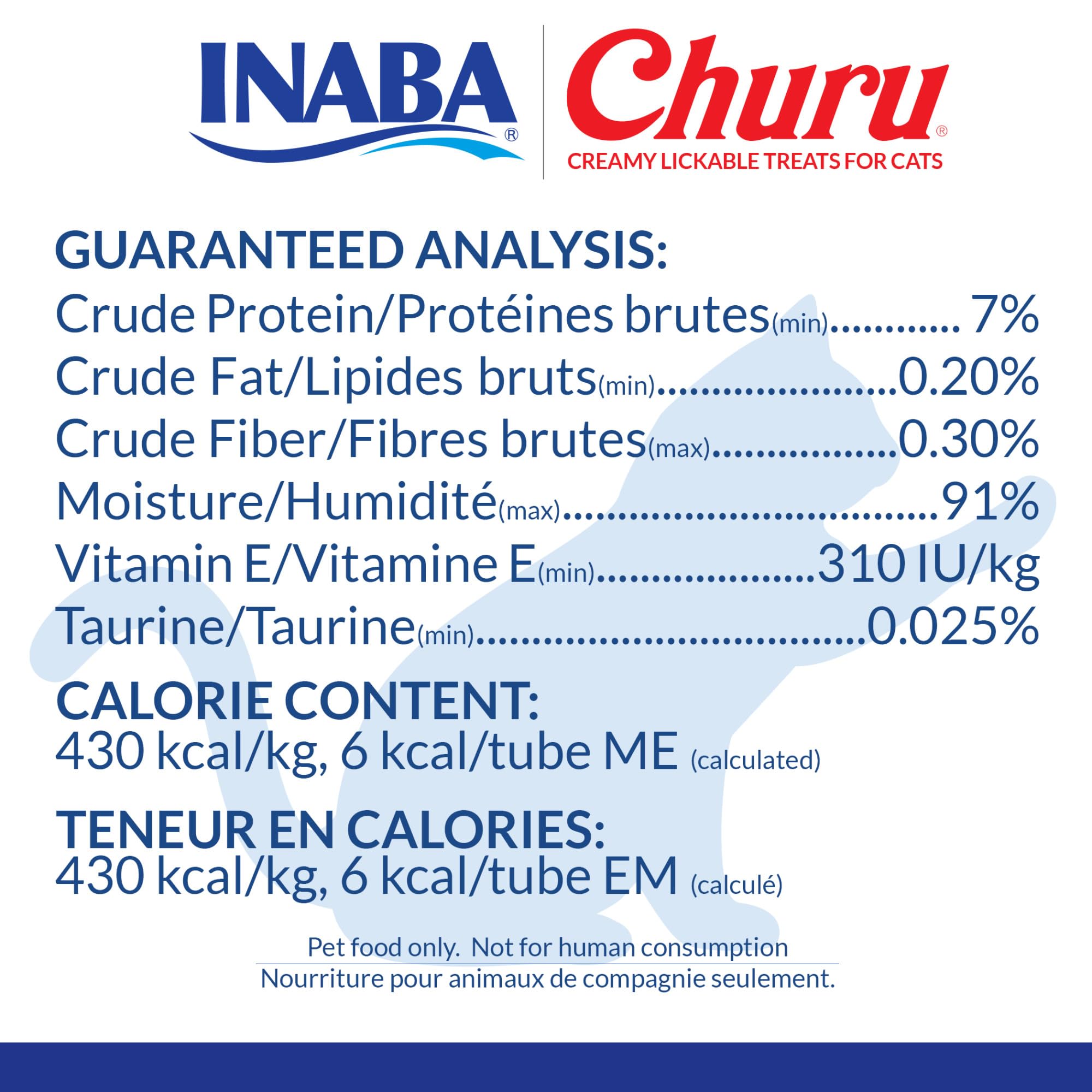 INABA Churu paquete múltiple que muestra la variedad y cantidad