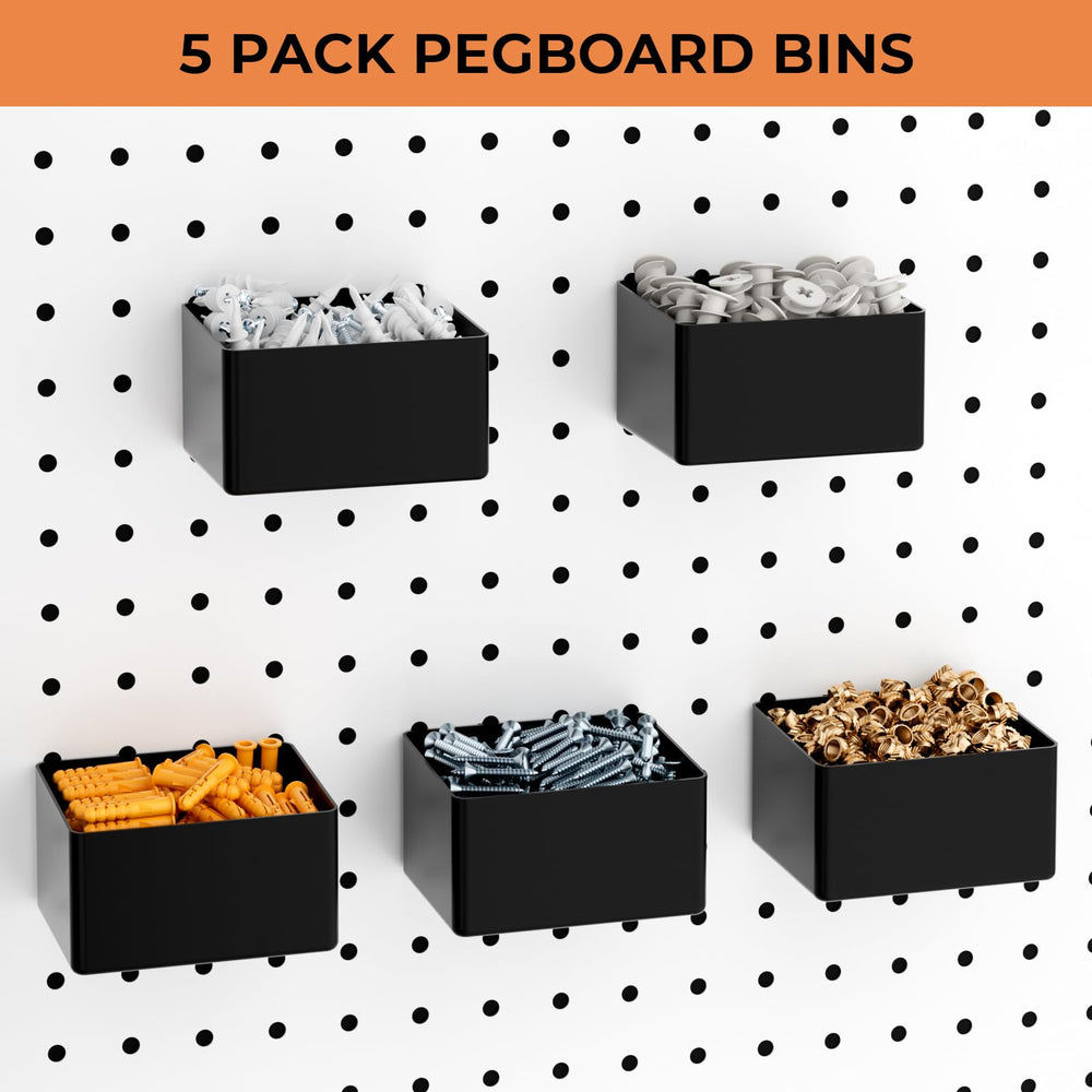 INCLY comparación tamaño herramientas sobre pegboard para ver escala real