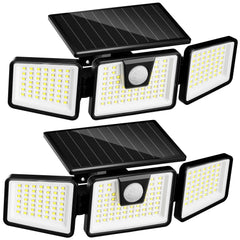 INCX foco solar frontal mostrando diseño y luminosidad