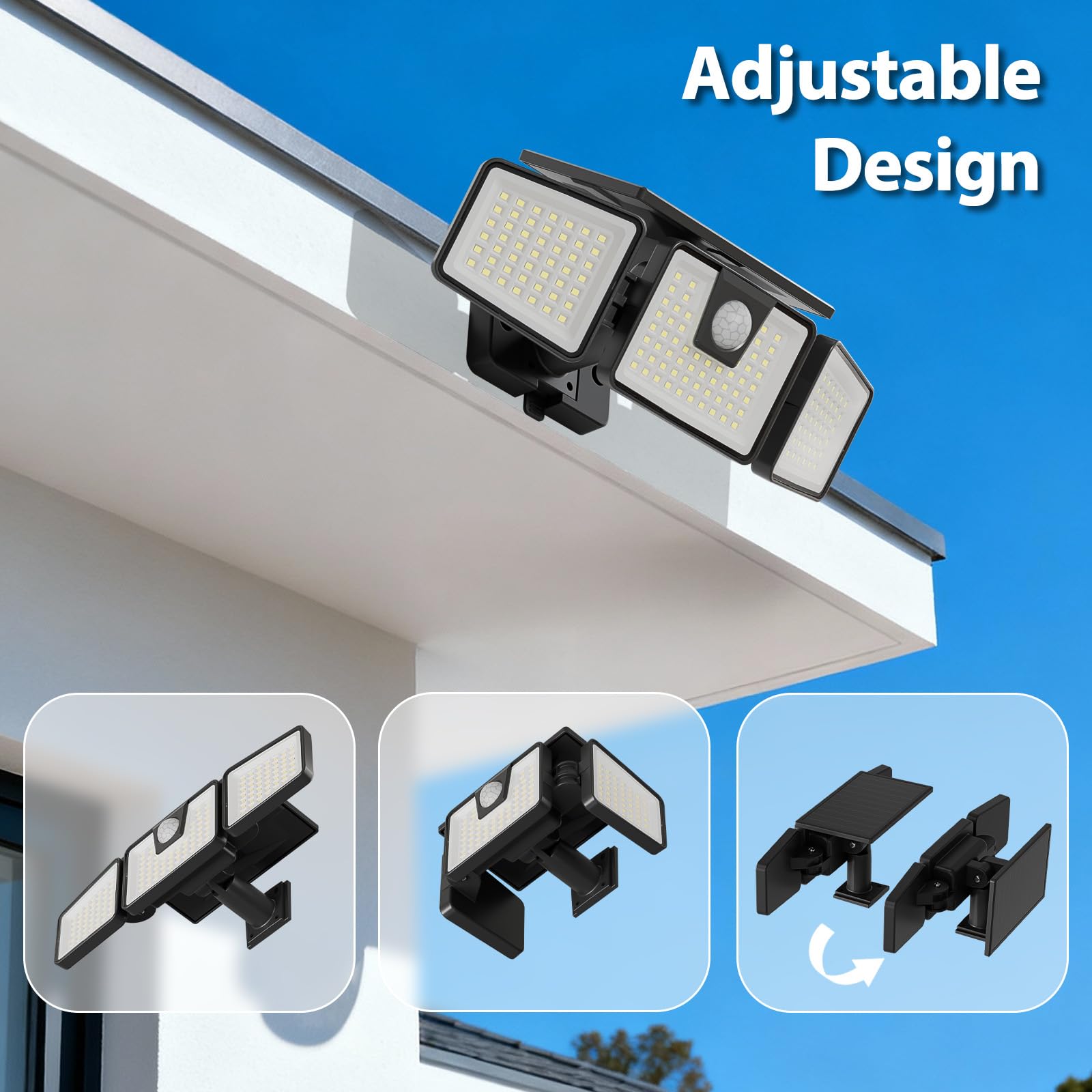 INCX matriz de 156 LEDs difundiendo luz potente