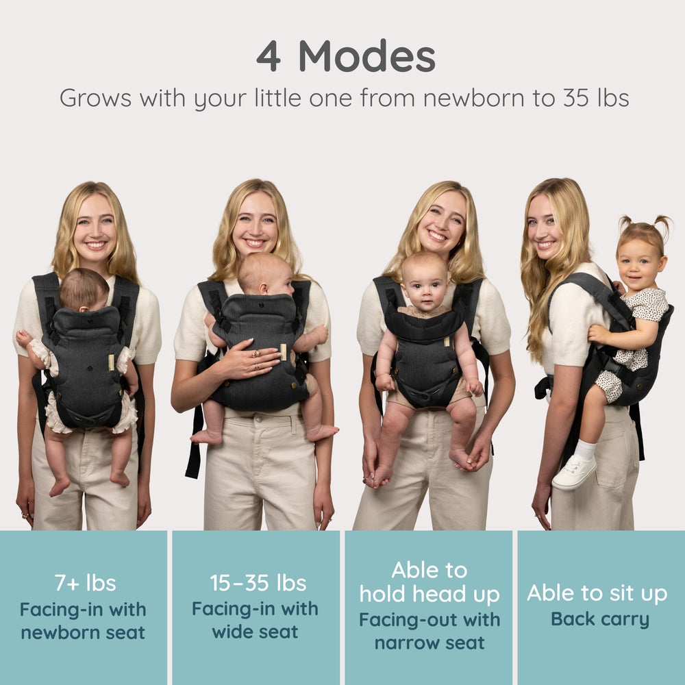 Infantino detalle tejido herringbone suave, resistente y fácil de limpiar