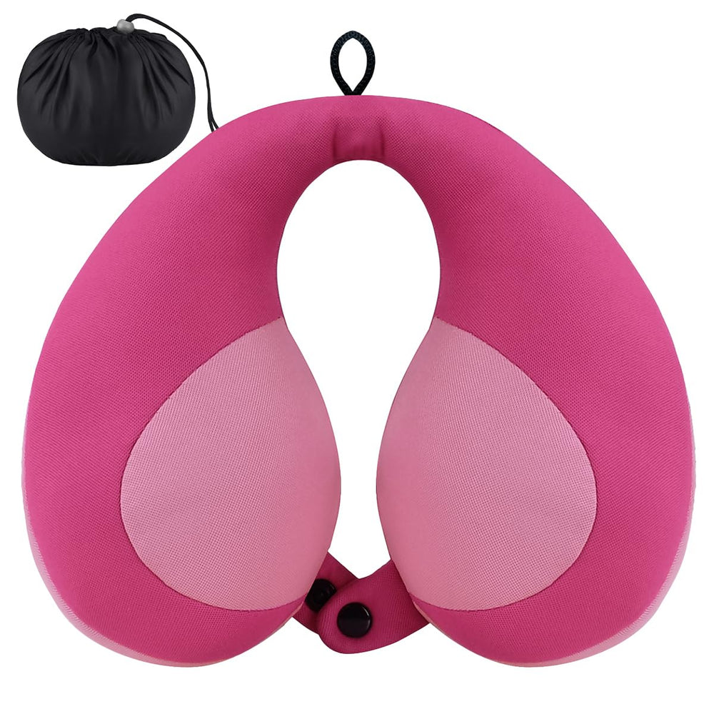 INFANZIA almohada frontal rosa mostrando forma envolvente y confort