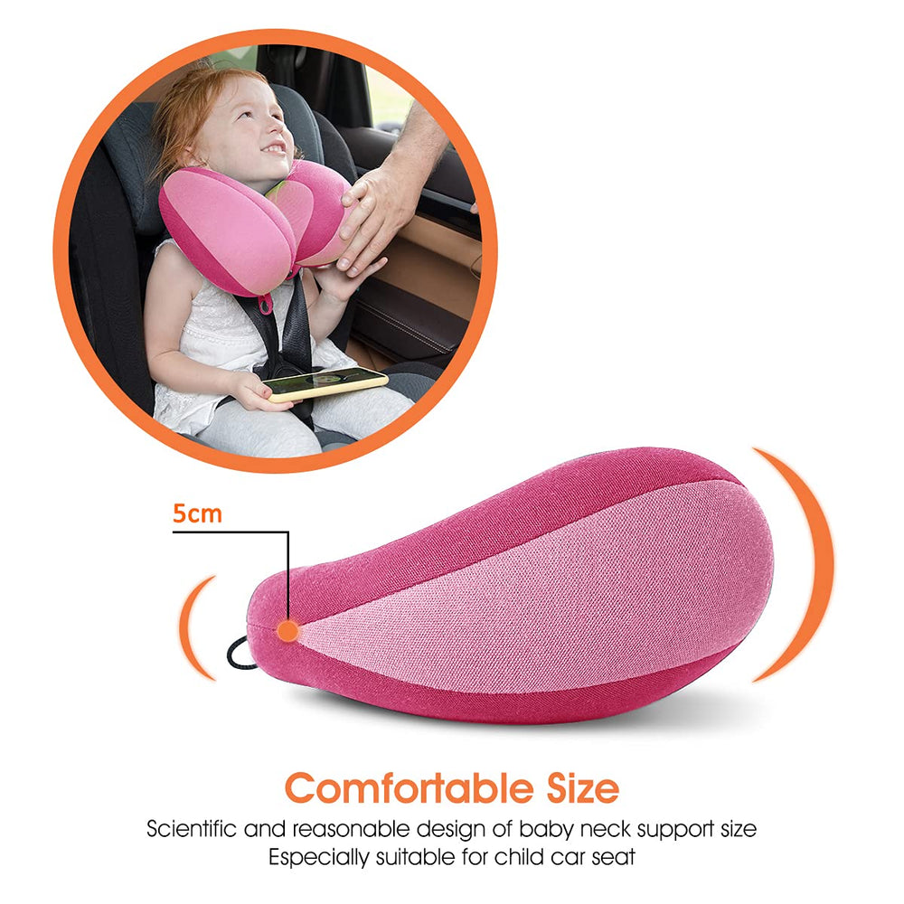 INFANZIA vista lateral con soporte engrosado para estabilidad cervical