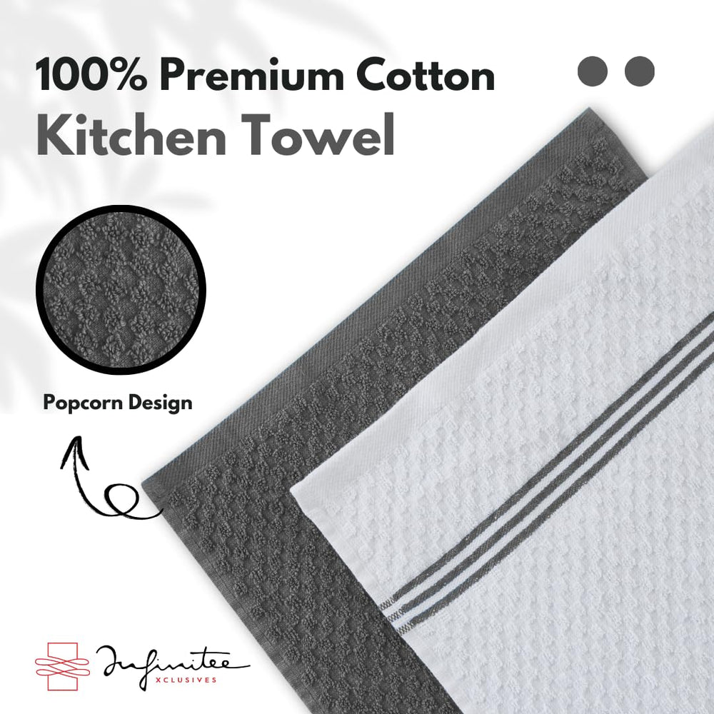 Infinitee Xclusives detalle de bucles terry que ilustran absorción