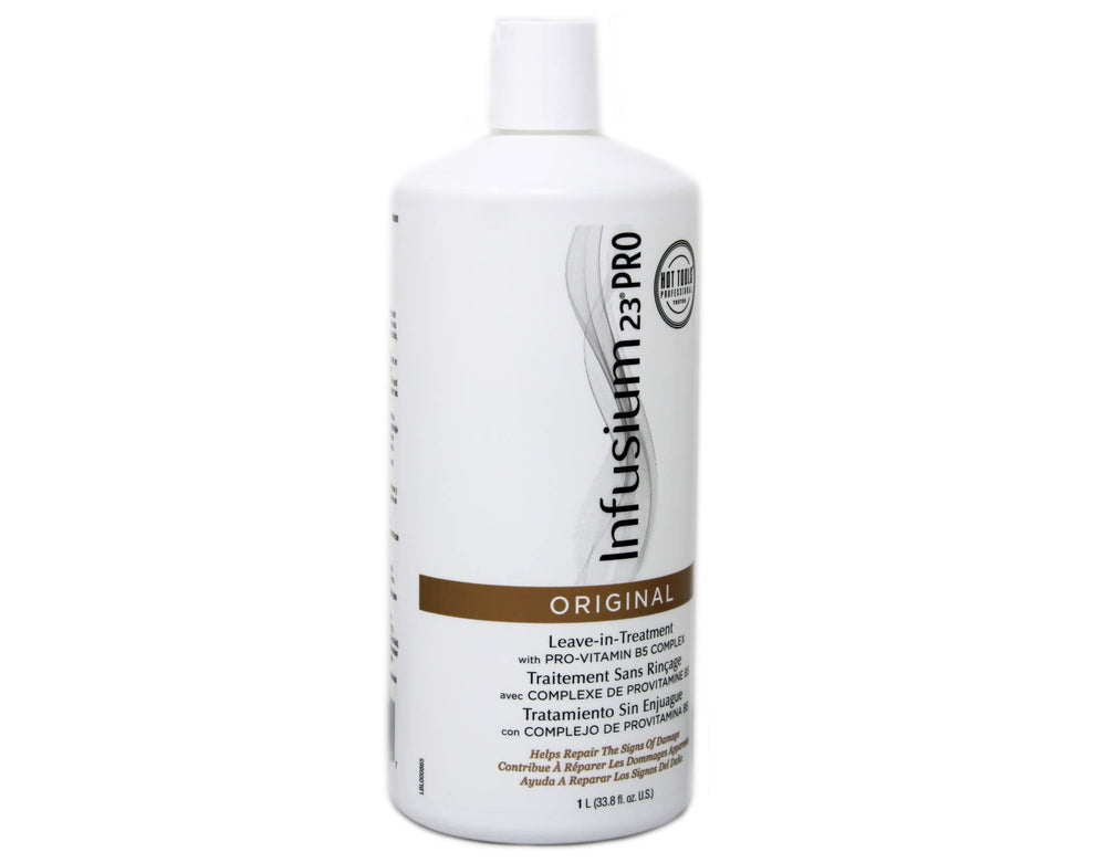 INFUSIUM 23 aplicación del tratamiento en cabello húmedo para suavizar