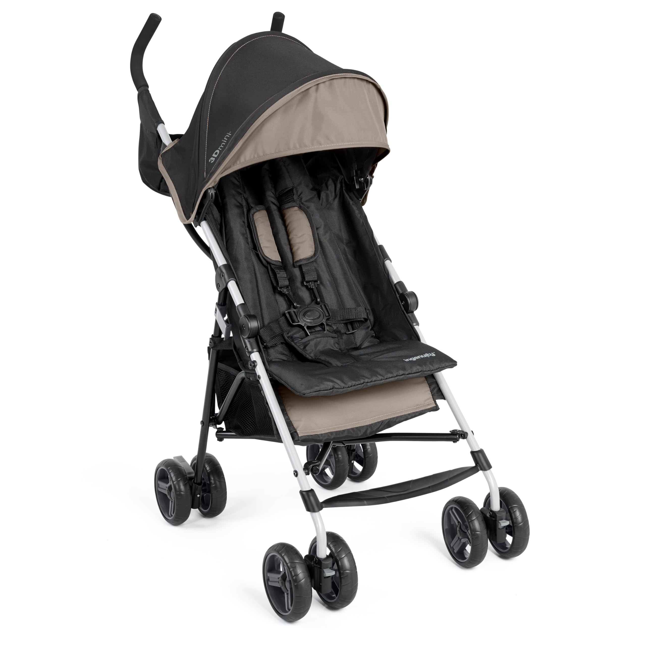 Ingenuity 3D Mini vista frontal cashew tan, diseño ligero y elegante