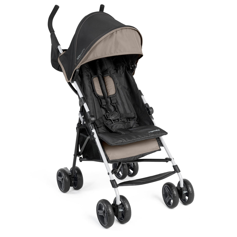 Ingenuity 3D Mini vista frontal cashew tan, diseño ligero y elegante