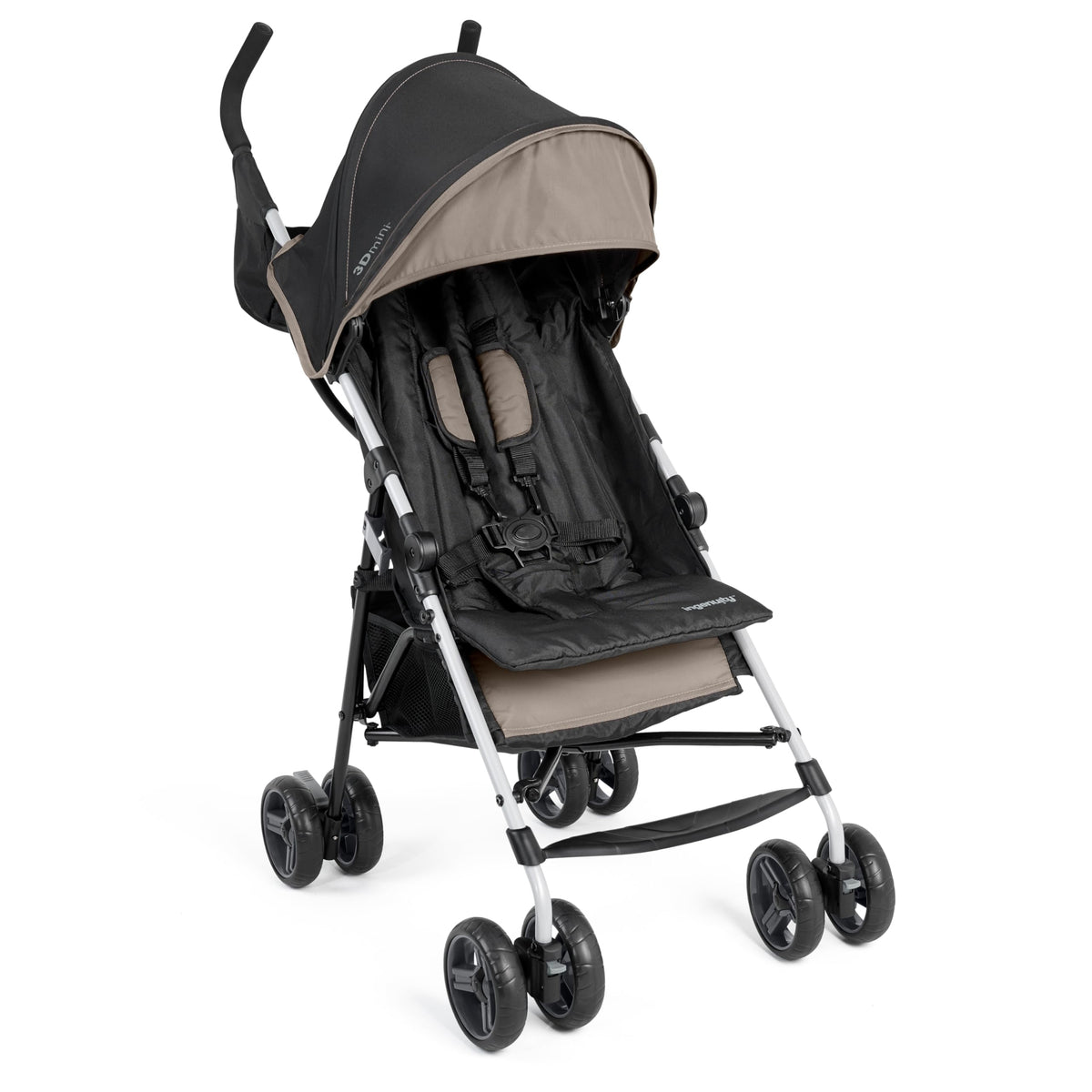 Ingenuity 3D Mini vista frontal cashew tan, diseño ligero y elegante