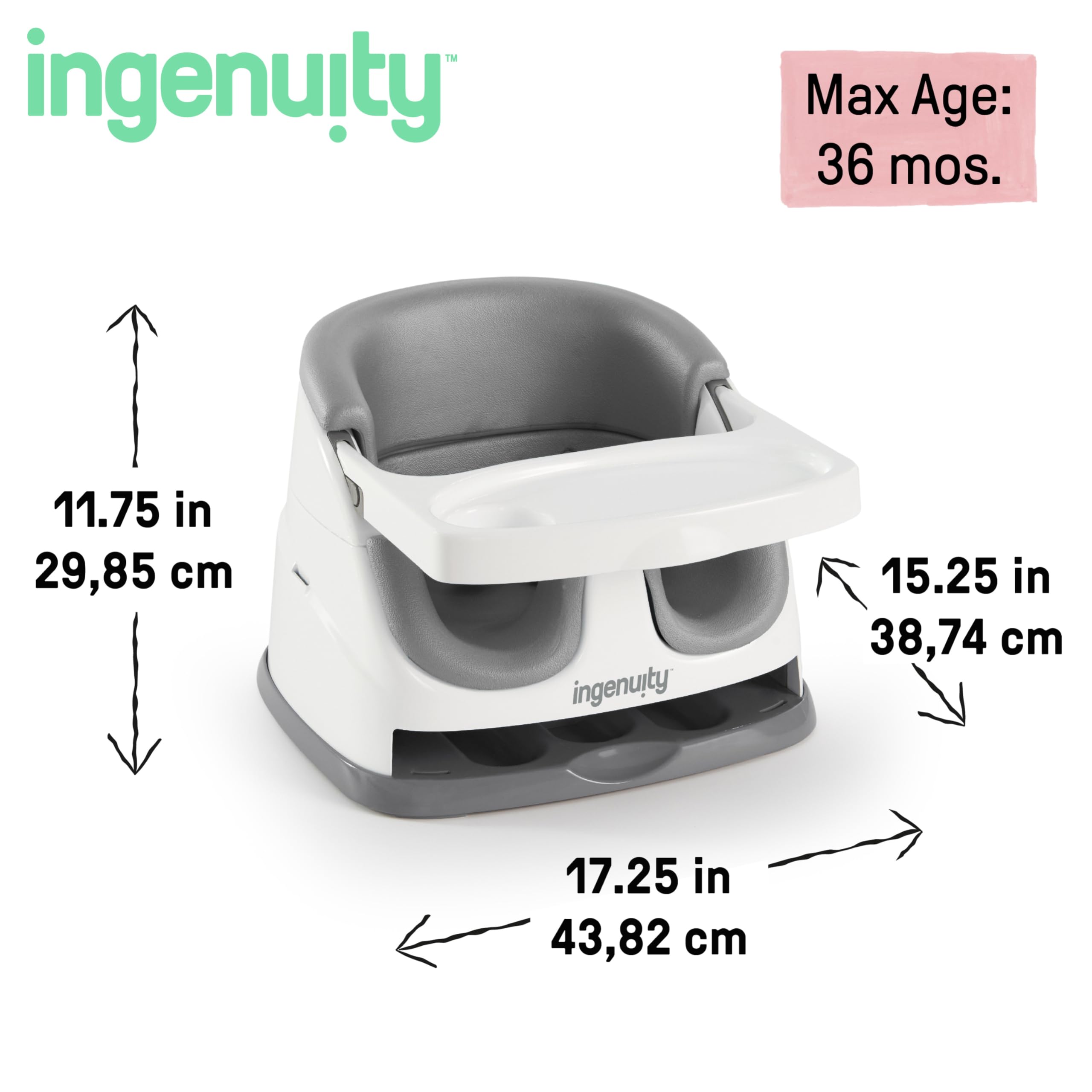 Ingenuity correas ajustables y hebillas seguras para sujeción confiable
