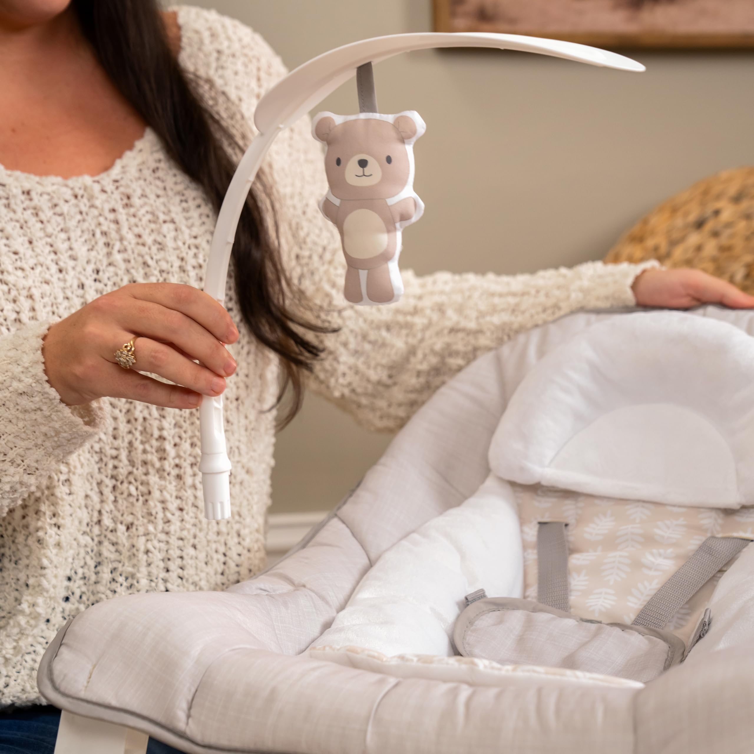 Ingenuity Keep Cozy convertido en asiento fijo para niño mayor