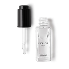 INGLOT Duraline botella frontal con diseño y pipeta, practicidad profesional