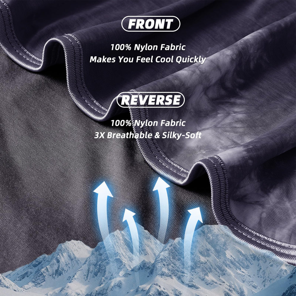 inhand manta extendida en cama queen creando ambiente fresco