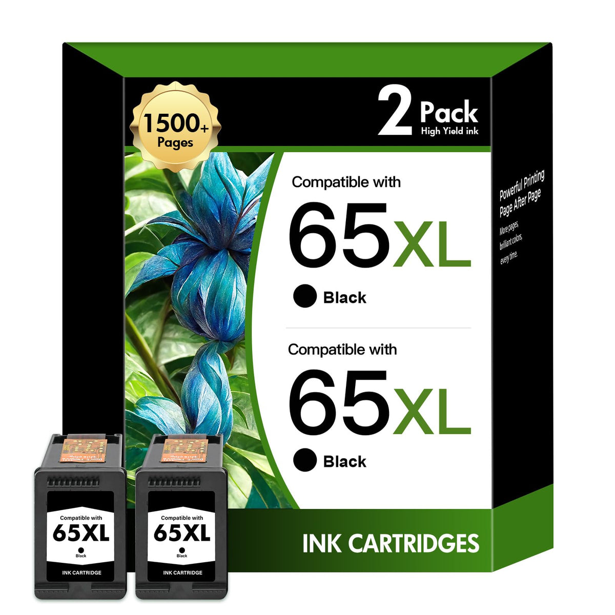 inkalfa pack frontal del cartucho mostrando compatibilidad y ahorro