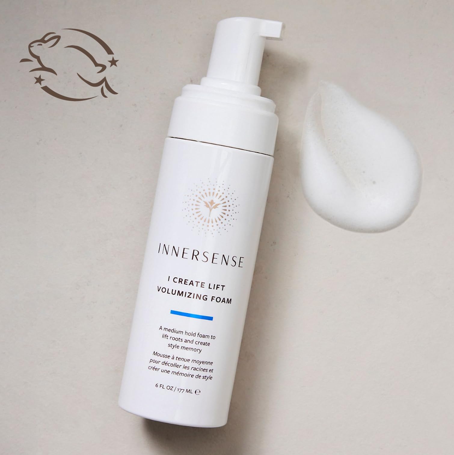INNERSENSE envase 6oz con etiqueta legible y acabado orgánico