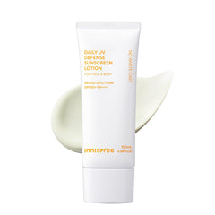 innisfree envase frontal mostrando diseño y protección SPF50+