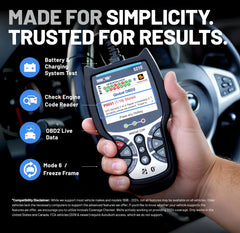 Innova 5210 conector OBD2 en detalle, facilita conexión segura