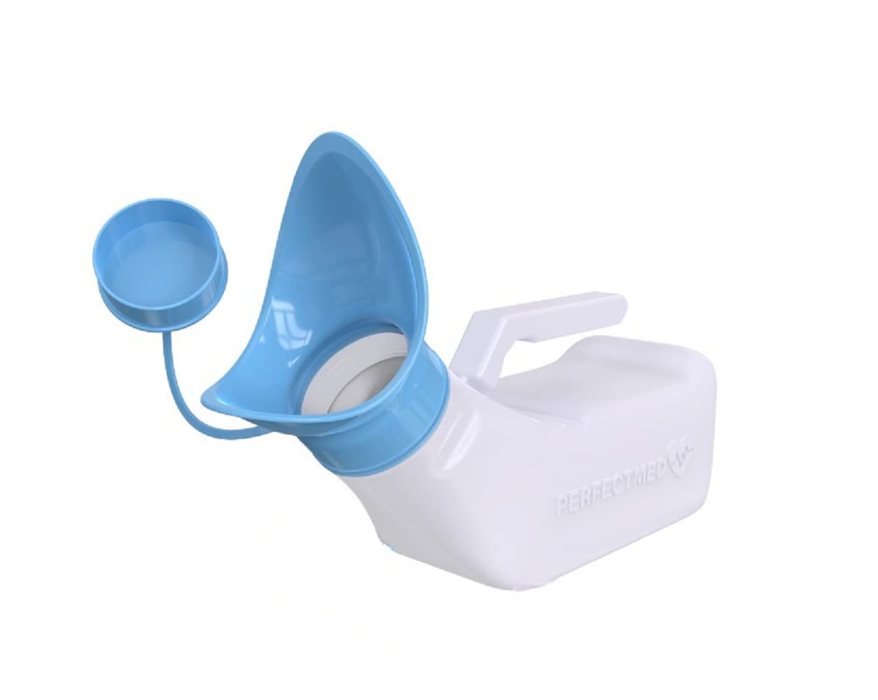Innovative Designworks orinal femenino frontal mostrando forma contorneada y estabilidad