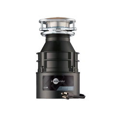 InSinkErator Badger 1 vista frontal mostrando diseño compacto y ahorro de espacio