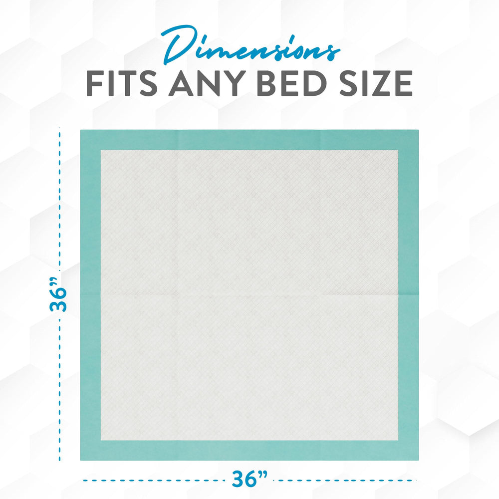 Inspire almohadilla junto a una almohada para comparar tamaño y cobertura