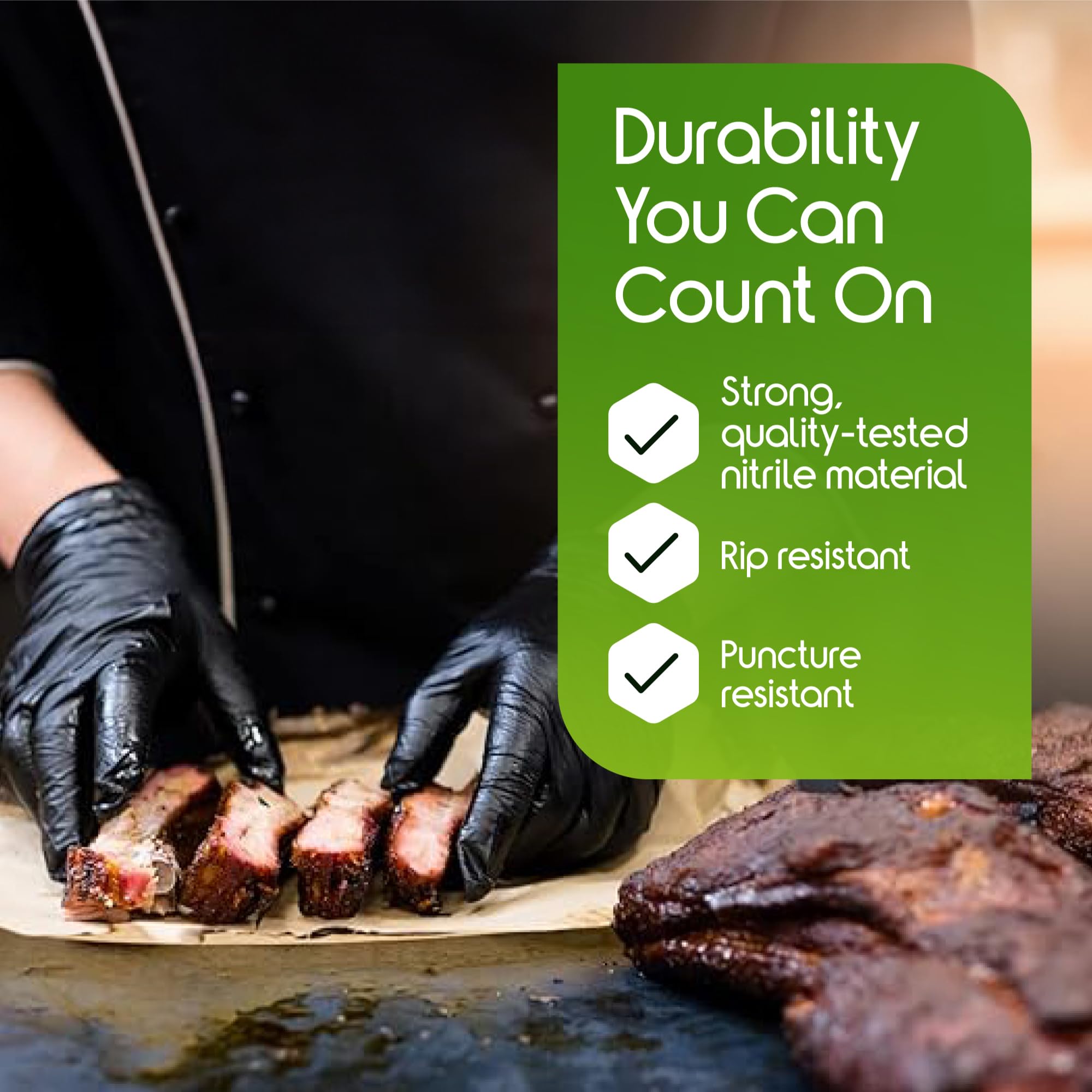 Inspire guante en mano realizando reparación mecánica seguro