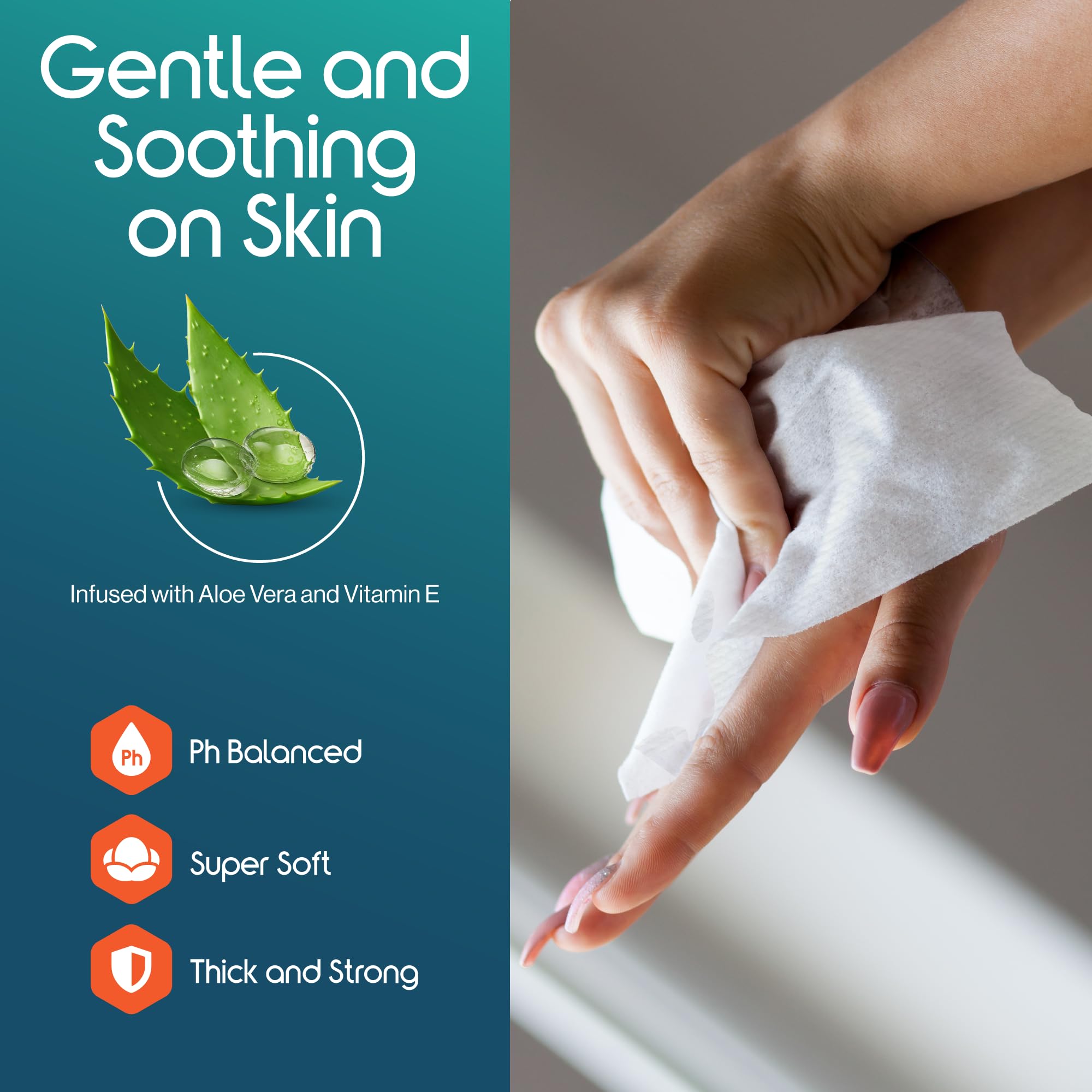 Inspire toallitas en baño con persona mayor, higiene práctica sin ducha