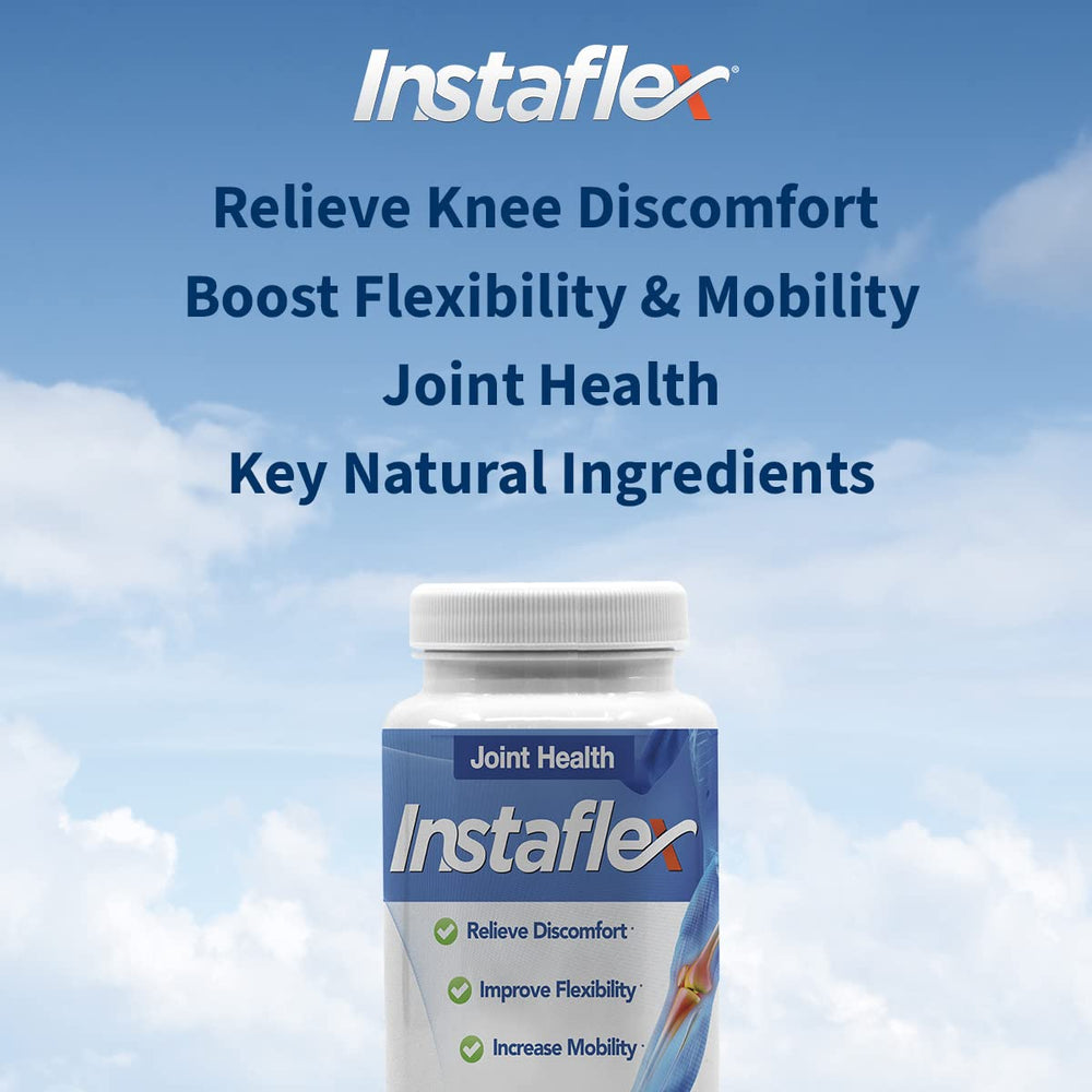 instaflex etiqueta de información con ingredientes clave visibles