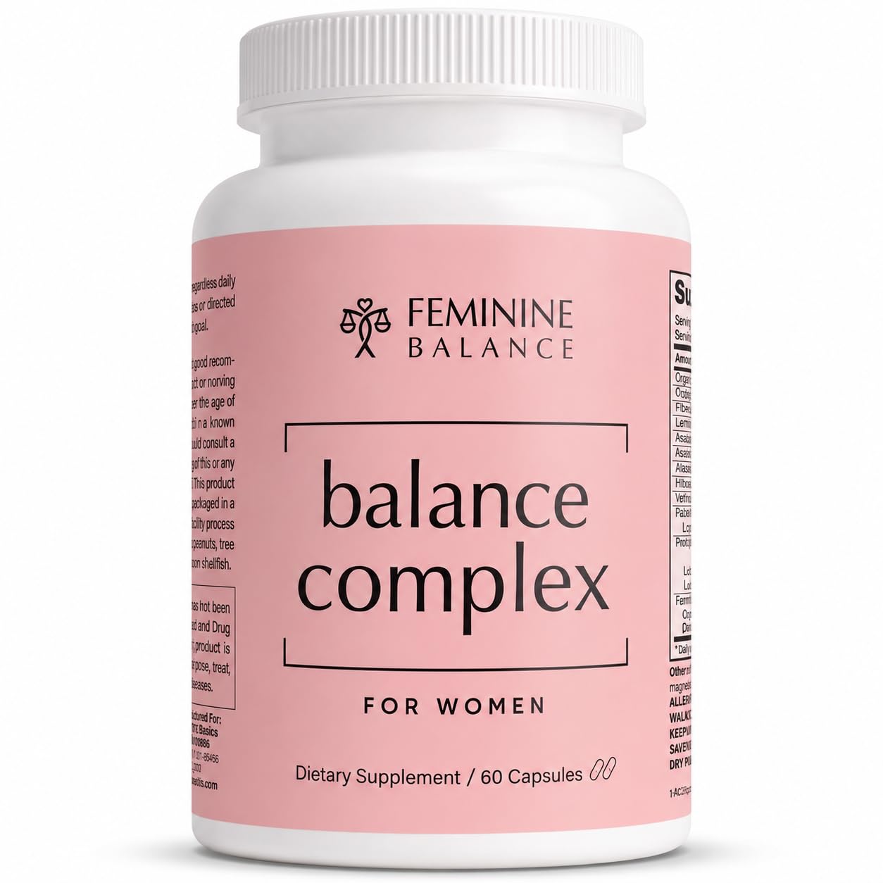 Instant Brands Balance Complex envase frontal mostrando formulación y beneficio para equilibrio íntimo