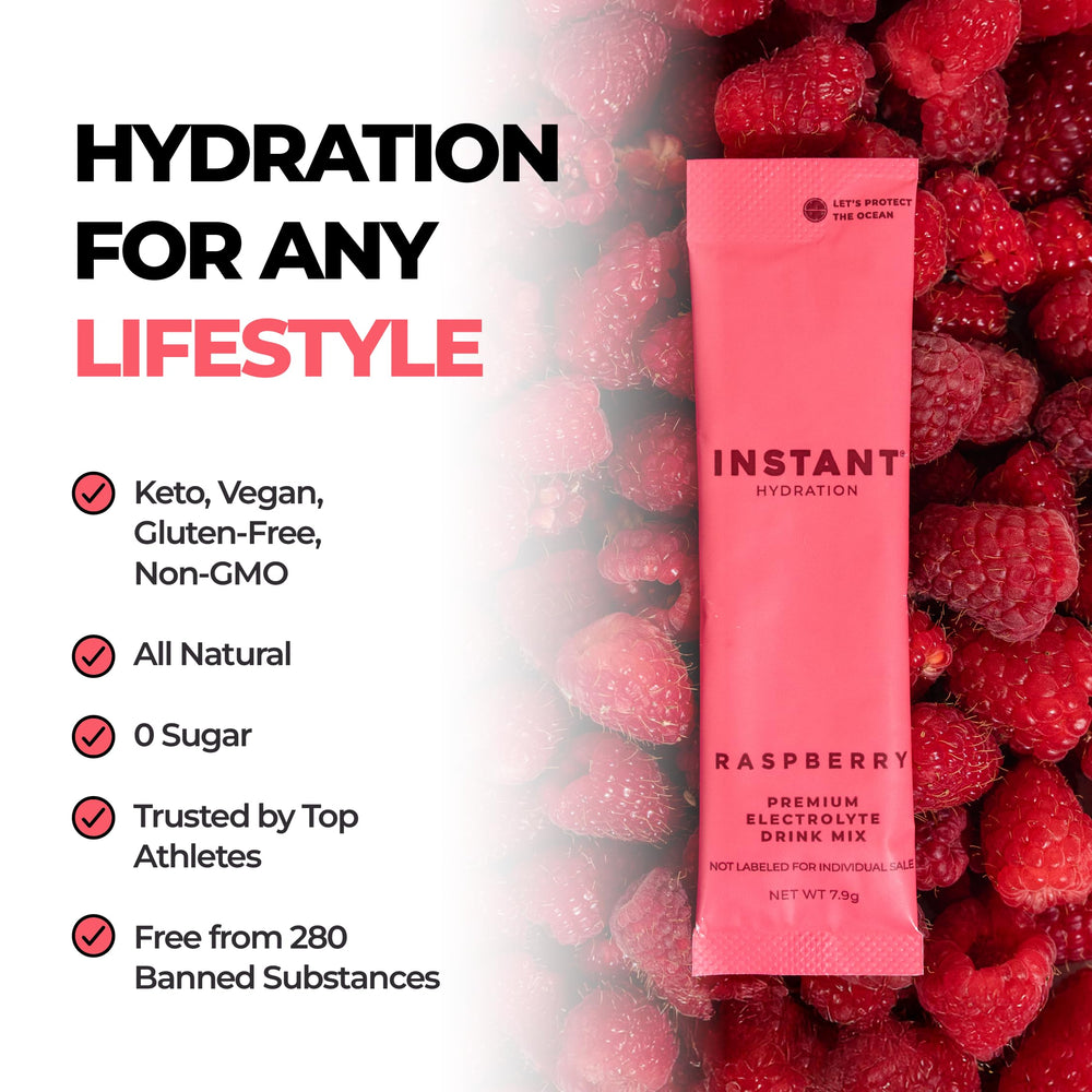 Instant Hydration consumo tras actividad física estilo de vida activo y recuperación