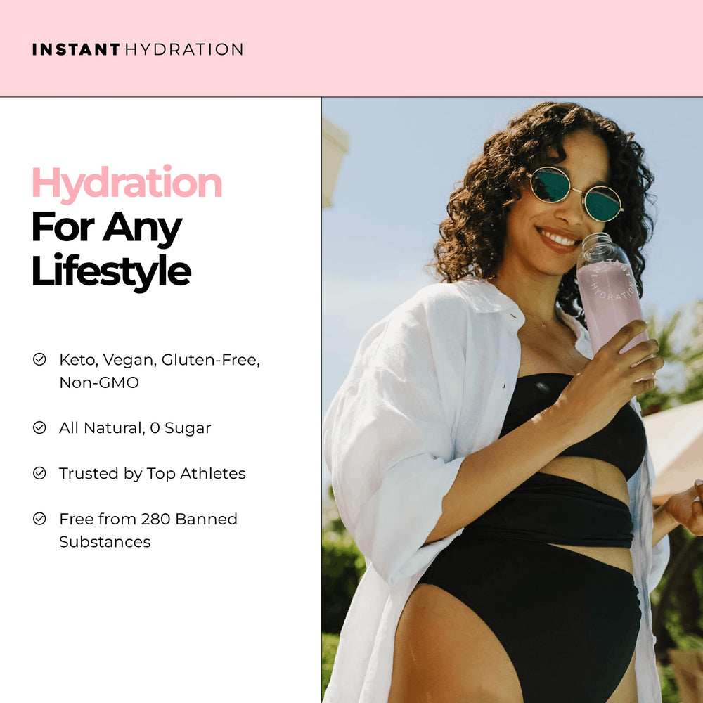 Instant Hydration sel gris en detalle explicando aporte de minerales traza