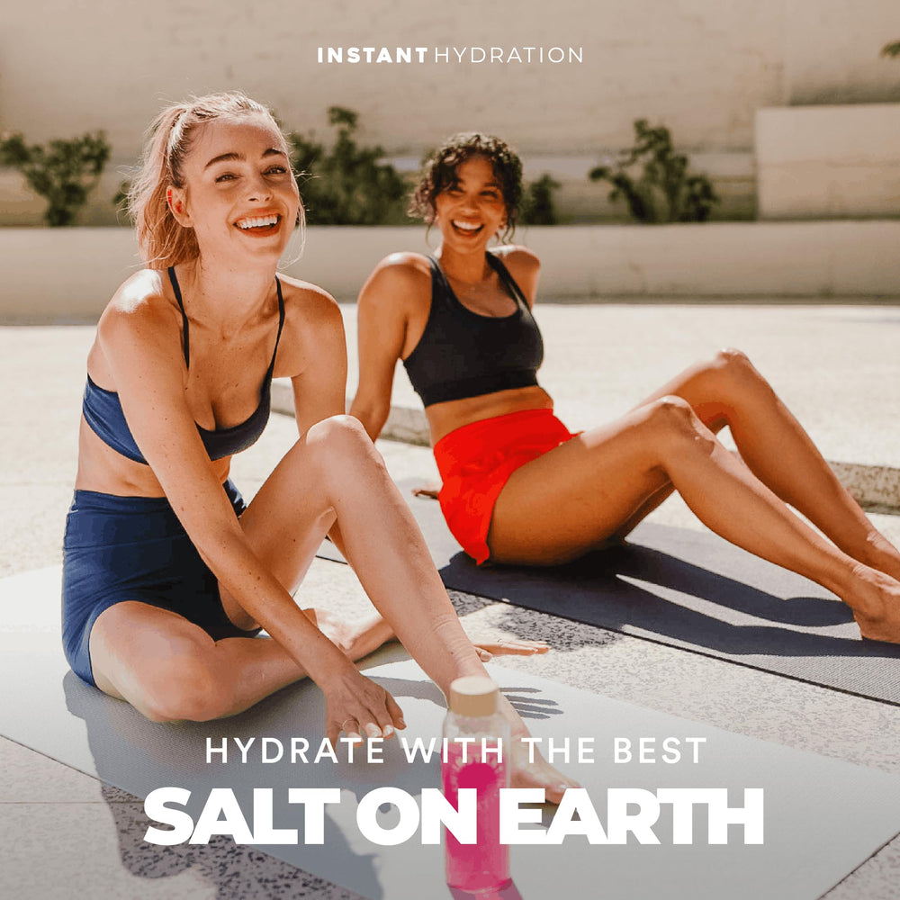 Instant Hydration botella tras entrenamiento mostrando recuperación práctica