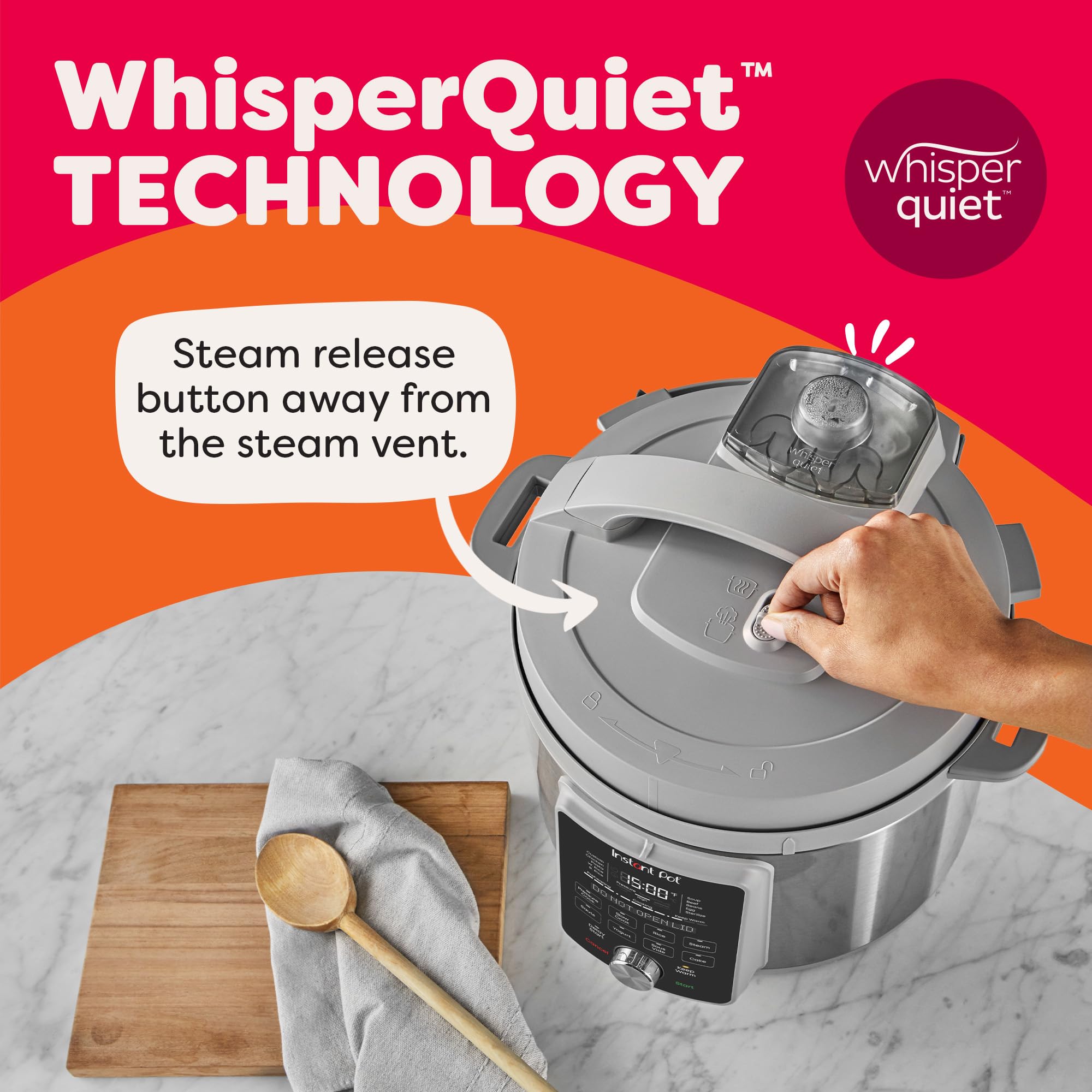 Instant Pot rejilla de vapor y accesorios incluidos listos para cocinar y organizar comidas