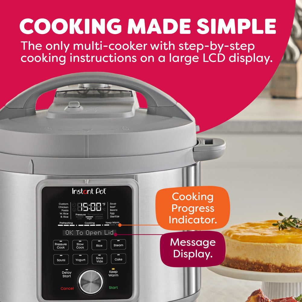 Instant Pot válvula WhisperQuiet de liberación de vapor para cocción silenciosa y segura