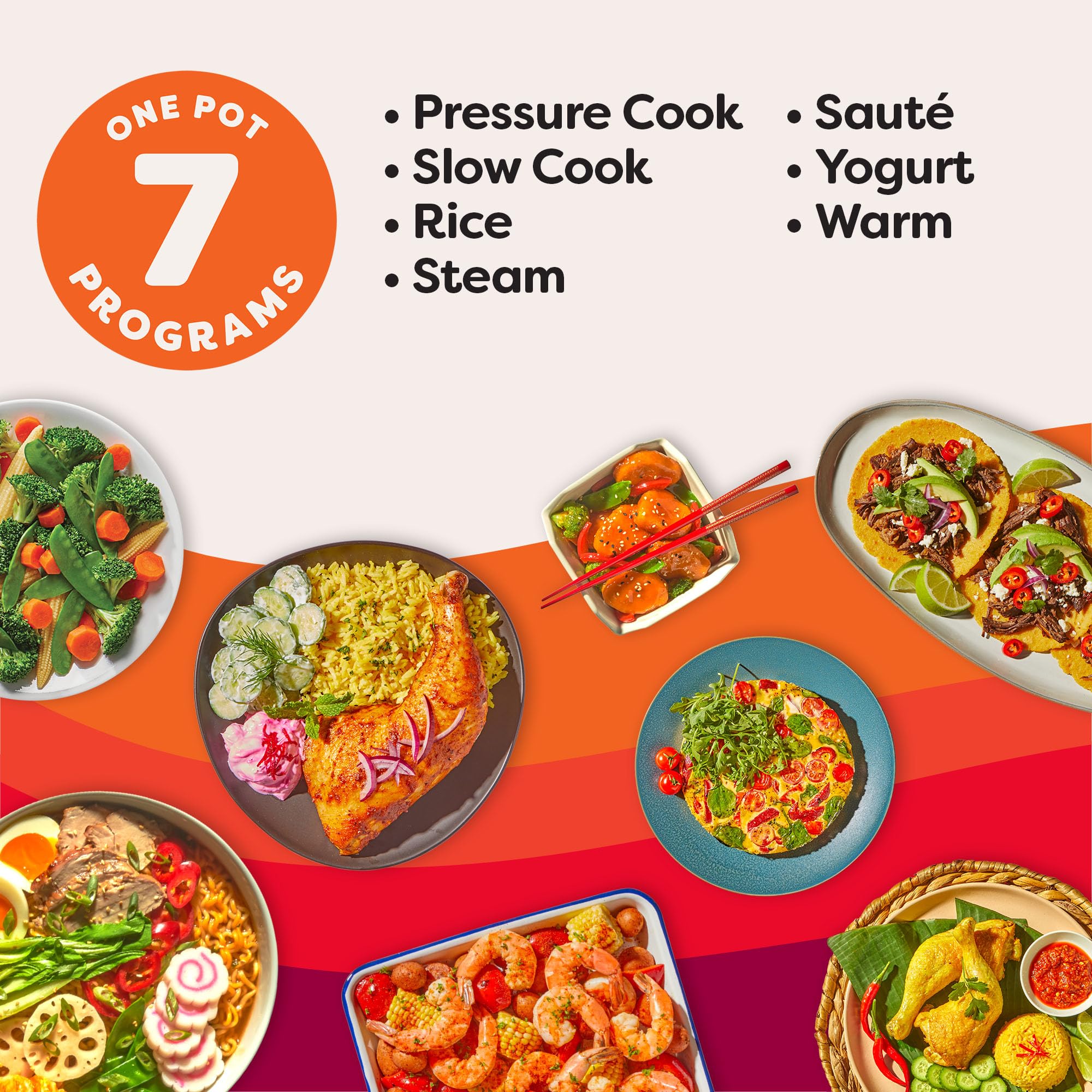 Instant Pot RIO Mini cocinando sopa demostrando versatilidad y rapidez