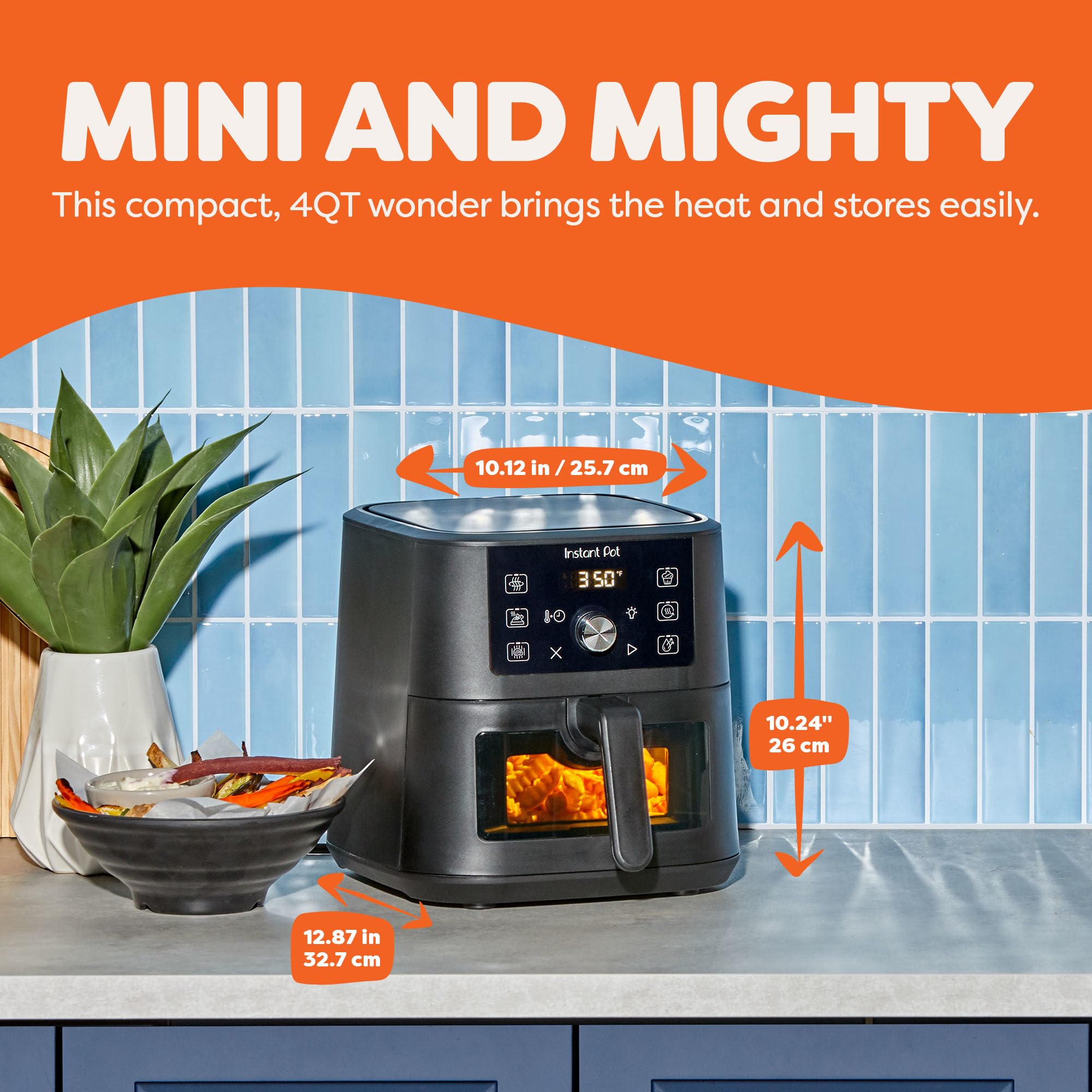 Instant Pot Vortex ventana ClearCook con luz interna para vigilar sin abrir