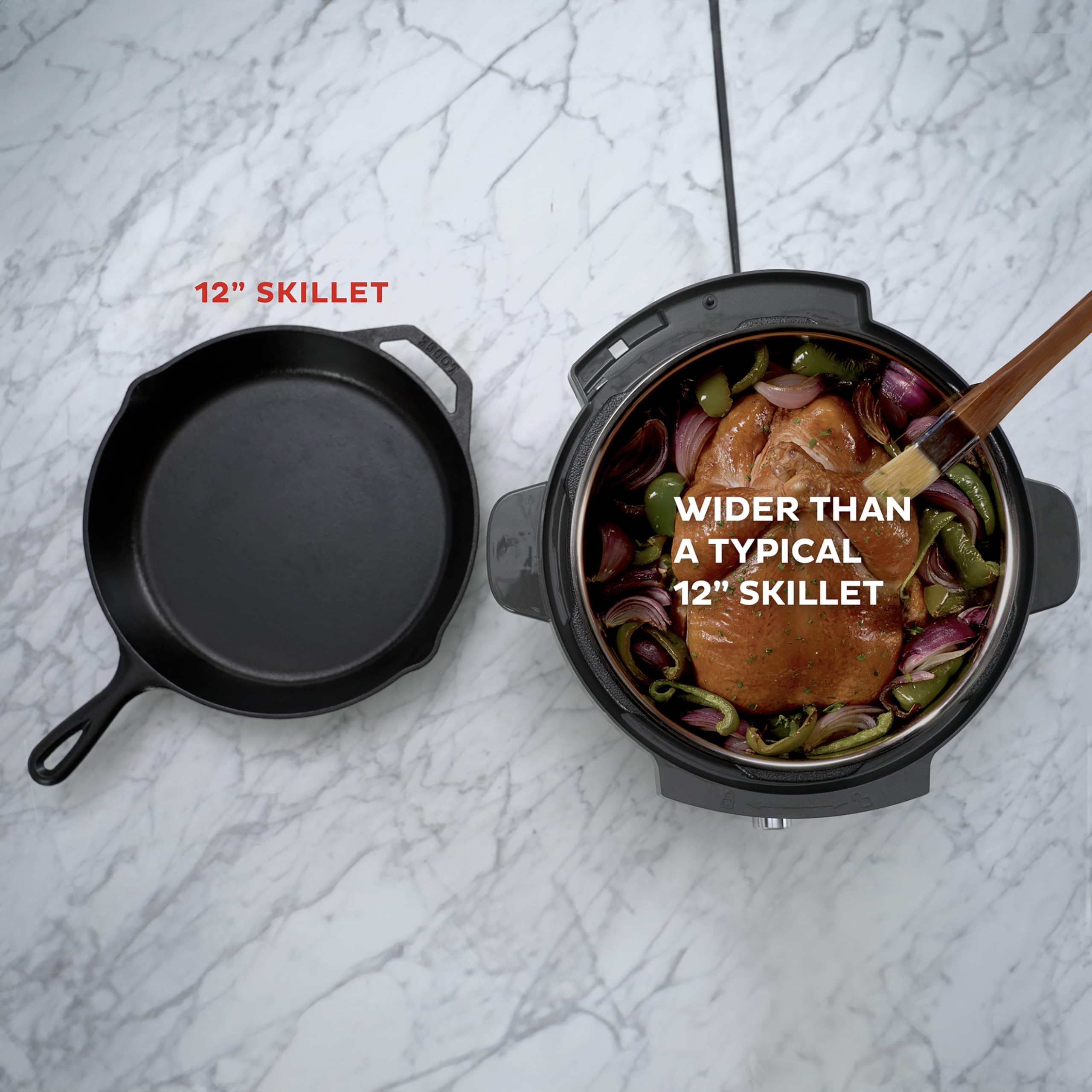Instant Pot Vortex accesorios y bandeja listos para lavavajillas simplificando limpieza