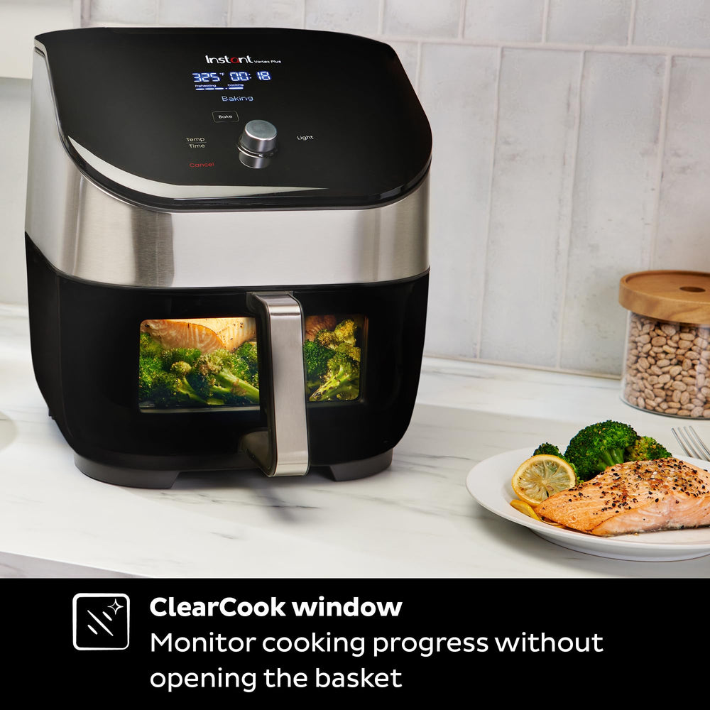 Instant Pot Vortex Plus panel táctil, control sencillo y ajustes personalizados