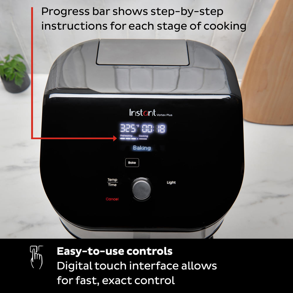 Instant Pot Vortex Plus piezas aptas para lavavajillas, limpieza sin esfuerzo