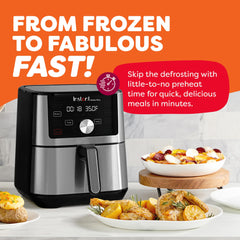 Instant Pot Vortex Plus alitas crujientes con EvenCrisp que reducen aceite y aportan textura