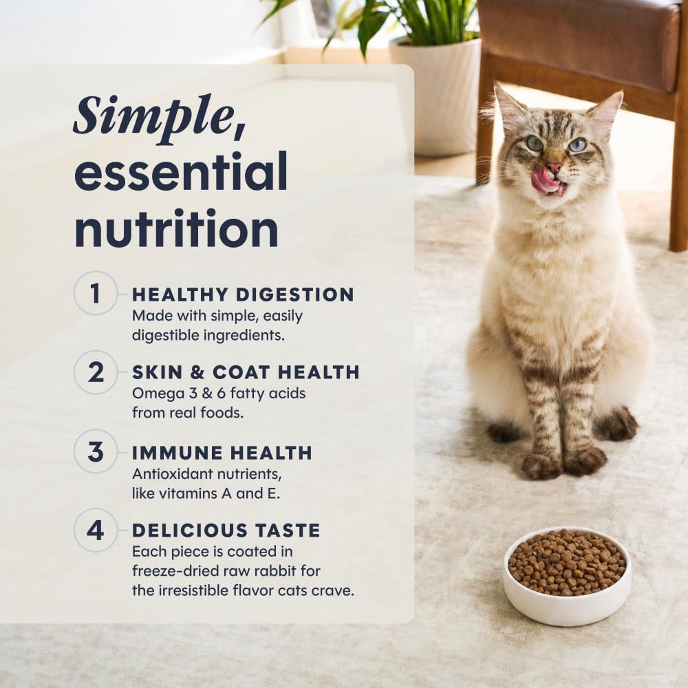 Instinct etiqueta nutricional destacando ingredientes limitados y seguros